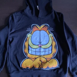 Official Garfield Kids Hooded Sweatshirt - US 7 - Picture 1 of 3