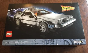 LEGO 10300 Back to the Future DeLorean Time Machine *unopened-in hand* - Picture 1 of 2