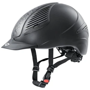 % uvex Reithelm exxential black mat Leopard Erwachsene & Kinder UVP €129,95 % - Bild 1 von 2