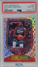 2020 Chronicles RC #254 ANTHONY EDWARDS Asia (Tmall) PSA 10💎🏀 Timberwolves