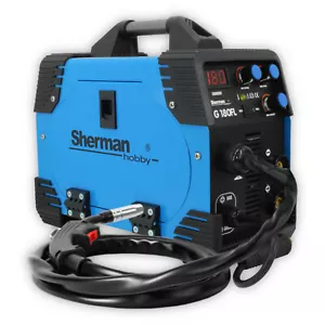 Sherman MIG 180A Portable Inverter Welder MMA Gas Gasless Welder - Picture 1 of 11