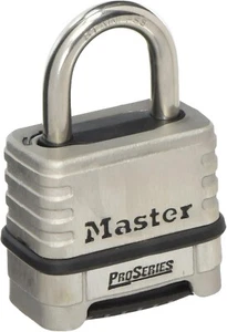 Master Lock ProSeries Stainless Steel Easy-to-Set Combination Lock, Stainless St - Picture 1 of 5