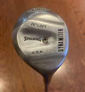 Spalding Dynamiter 26° loft Fairway Wood ⛳ RH Stainless Steel Shaft~41" New Grip - Picture 1 of 8