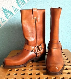 Buffalo Biker Boots, Gr. 44, NEU, vintage, braun, Cowboy Western - Bild 1 von 5