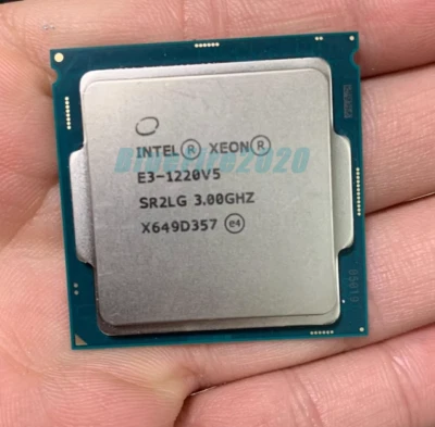 Intel Xeon E3-1220 V5 3.0 GHz 4 Core 8MB SR2LG 80W LGA 1151 CPU Processor - Image 1 of 4