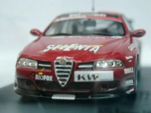 WOW EXTREMELY RARE Alfa Romeo 156 GTA #16 Morbidelli UK WTCC 2006 1:43 Spark-164 - Picture 1 of 3