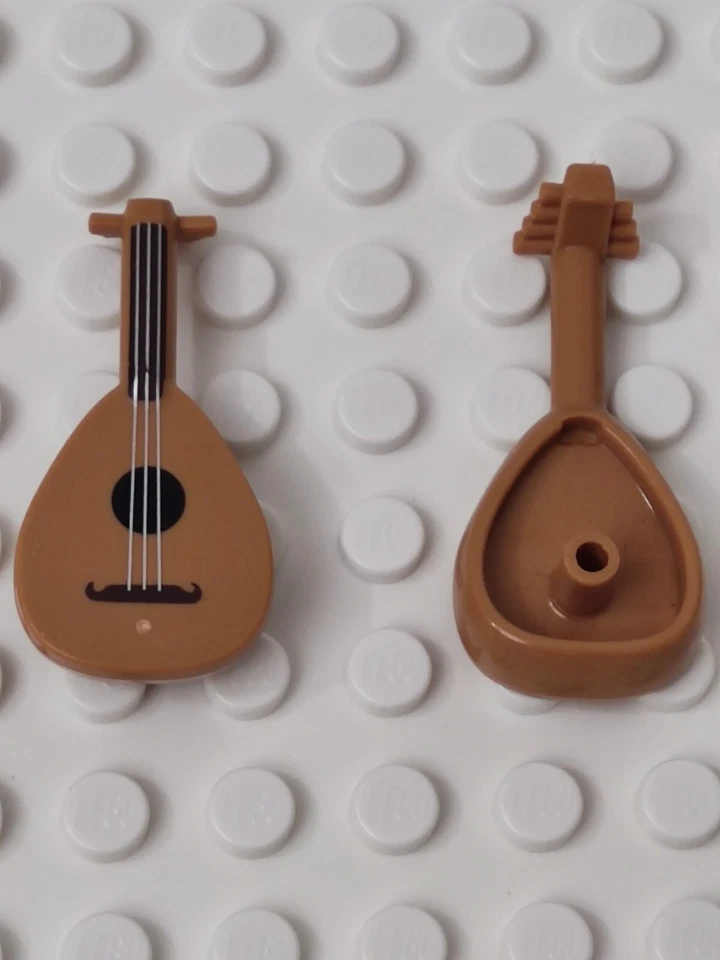 LEGO 1x Ritter • Musikinstrument • Gitarre Laute • Minifiguren Zubehör 80503pb01 - Bild 1 von 1
