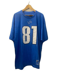 Detroit Lions NFL Calvin Johnson #81 Men's Shirt Size 2XL New