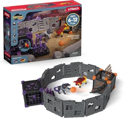 Schleich ELDRADOR Creatures BattleCave Arena: Lava vs. Shadow From Japan - Image 1 of 4