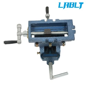 LABLT 3In 2 Way X-Y Clamp Heavy Duty Metal Machine Cross Slide Vise Drill Press - Picture 1 of 8