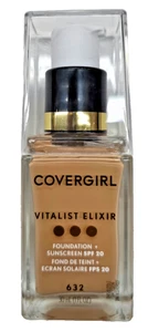 NEW Covergirl Vitalist Healthy Elixir Foundation SPF 20-632 NUDE BEIGE - Picture 1 of 2