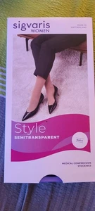 sigvaris kompressionsstrümpfe Style Semitransparent S Long  - Bild 1 von 2