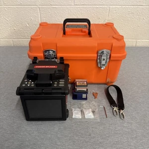 VEVOR Fiber Fusion Splicer Kit Fiber Optic Splicing Machine FC-6S Cleaver - Picture 1 of 17