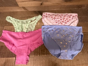 ⚡️4er Set Victoria's Secret Slip Cheeky Spitze Panty Höschen Unterwäsche XXL NEU⚡️ - Bild 1 von 3