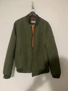 Chaqueta Bomber Michael Kors Olive Hombre’s Talla Grande - Imagen 1 de 3