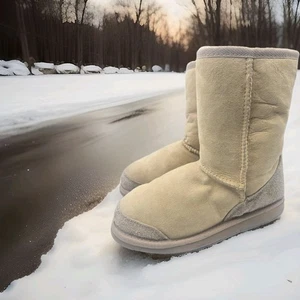 Womens Australia Classic Tasman Tall Fur Lined Boots Size 8 - Picture 1 of 9