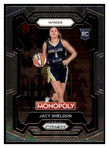 Jacy Sheldon 2024 Panini Prizm Monopoly WNBA RC #67 Dallas Wings - Picture 1 of 2