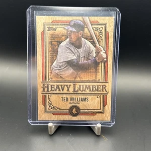 Actualización Topps 2025 Ted Williams madera pesada SSP Boston Red Sox Legend #HL-50 - Imagen 1 de 6