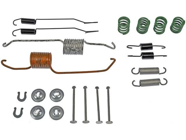 Kit de herrajes de freno de tambor trasero para 00-02, 04-10 Toyota Sienna Solara 3,5 L HR77X2 Foto 1 de 1