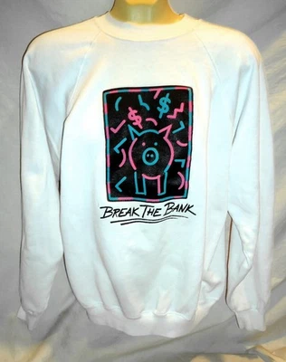 Sudadera Never Worn Cuello Redondo Hanes Mezcla Algodón Banco de Cerdos Estampado Gráfico X Grande Foto 1 de 4