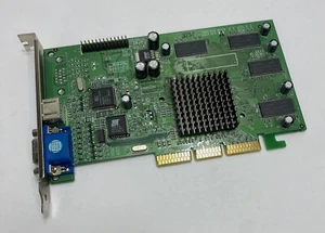 32MB nVidia GeForce2 MX VGA / Video AGP Graphics Video Card GPU - Picture 1 of 6