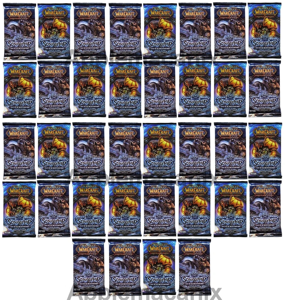 36 paquetes de refuerzo World of Warcraft WoW TCG ScourgeWar Icecrown caja de 1,5 unidades NUEVO Foto 1 de 1