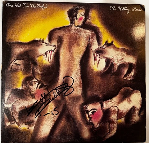 KEITH RICHARDS THE ROLLING STONES SIGNED AUTOGRAPHED ALBUM VINYL LP BECKETT COA Cover