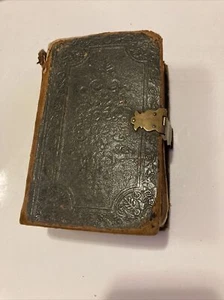 American Bible Pre 1870 signed John George E Goodall Washington Cincinnati Ohio - Picture 1 of 12