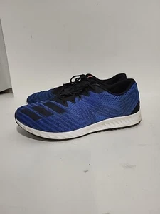 ADIDAS CONTINENTAL BLACK/BLUE RUNNING MENS 8.5 SHOES - Picture 1 of 5