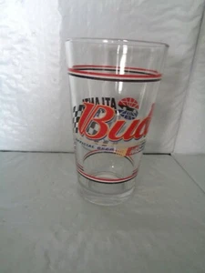 NASCAR - Bud / Budweiser Beer  - Atlanta Motor Speedway - Pint Glass - Picture 1 of 2