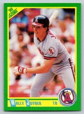 1990  Score #120 Wally Joyner California Angels