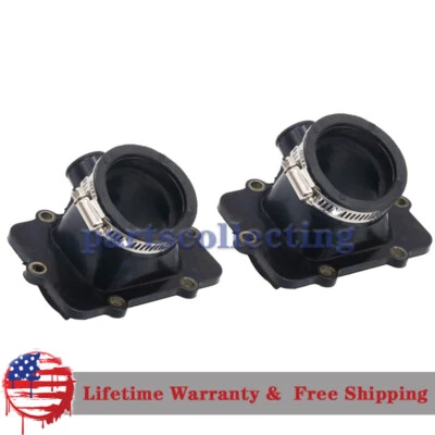 2001-04 For Ski Doo 500 600 Set(2) Carb Intake Boots Replace 420867882 420867880 Foto 1 de 4