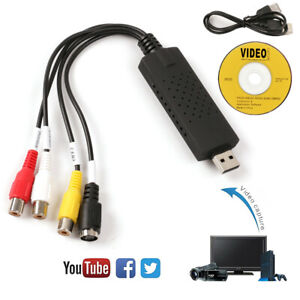 Easycap USB 2.0 Video Audio VHS to DVD Converter Capture Card Adapter