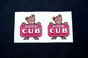 Piper Cub Logo Graphics Decals RC Plane Airplane - Picture 1 of 1