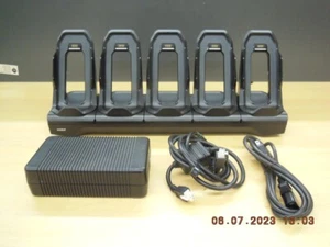 Base de carga y adaptador de corriente Zebra Symbol CRD-TC7X-SE5EU1 5 ranuras * - Imagen 1 de 10
