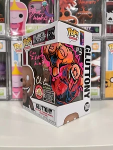 Funko Pop Glotonía Fullmetal Alquimista FMAB Anime Toyzilla Arte Personalizado Firmado - Imagen 1 de 6