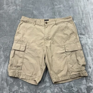 Pantaloncini Levis uomo 38 marroni tasche cargo outdoor casual bottoni abbigliamento da lavoro logo città - Foto 1 di 14