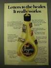 1971 Jergens lotion pour peau extra sèche publicité - Pour le guérisseur