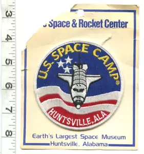 US SPACE CAMP NASA SHUTTLE ROCKET CENTER HUNTSVILLE ALABAMA ARMJACKE AUFNÄHER - Bild 1 von 1