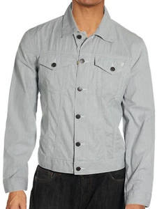 24 Standard Men's Short Jacket (Large, Blue Summer Jean) $145 - Picture 1 of 7