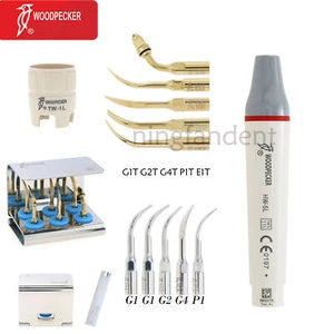 Soporte de ajuste WoodpeFker Dental HW-5L Escalador ultrasónico Pieza de mano Punta de luz LED EMS - Imagen 1 de 120