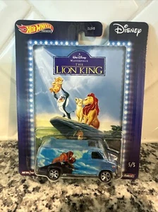 Hot Wheels Real Riders The Lion King "Custom GMC Panel Van" NEW 5/5 - Picture 1 of 2
