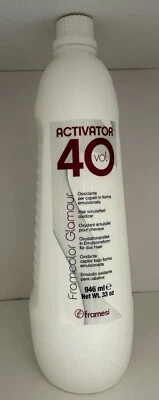 Framesi FramColor Glamour Pro Activator 40 Volumen (33 OZ) PAQUETE SIMPLE O DOBLE Foto 1 de 4