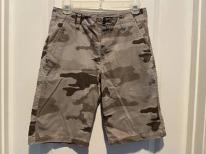 Calvin Klein Boys Camo Shorts Black White Size 16 - Picture 1 of 6