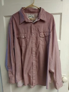 Vintage mens western button down shirt; size XXL - Picture 1 of 3