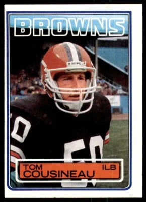 1983 TOPPS TOM COUSINEAU . CLEVELAND BROWNS. #246 - Image 1 of 2
