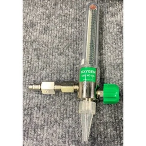 Oxygen Flowmeter Side Port 0-15 LPM Sure Grip Single Oxygen Flowmeter - Picture 1 of 4