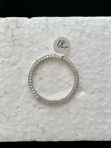 36MM 1 1/2 CTW DATEJUST DIAMOND BEZEL FOR ROLEX DATEJUST, PRESIDENT WATCH WHITE - Picture 1 of 4
