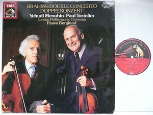 TORTELIER & MENUHIN PLAY BRAHMS DOUBLE CONCERTO LPO BERGLUND EMI 27 0268 - Picture 1 of 3
