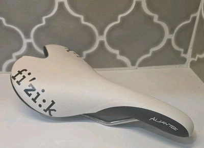 Sillín Fizik Aliante Gamma con rieles K:ium blanco Foto 1 de 4